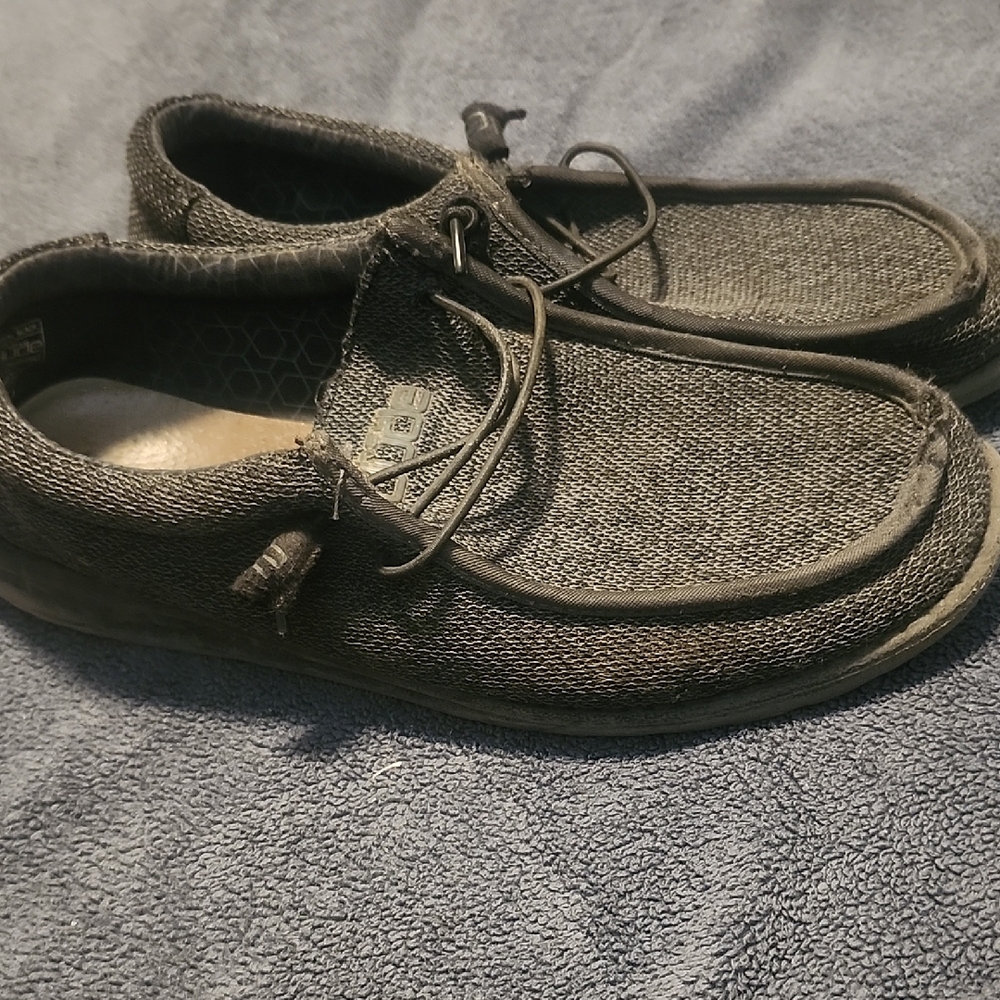 Hey Dude Men's Charcoal Loafers